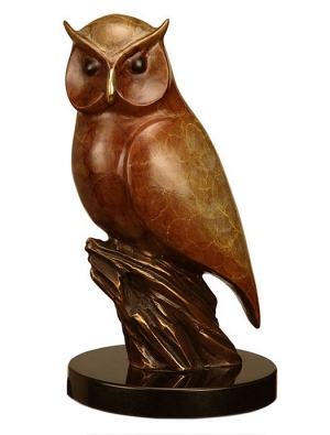 2 Nightflyer Owl Sculpture 80153