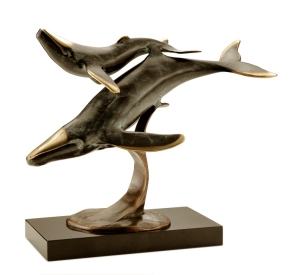 Whalesong Humpback Whales Sculpture 80181