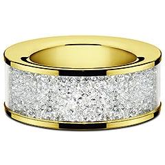 Crystalline Tea Light Gold, small - Retired