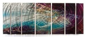 Modern Wall Art  Metal Wall Murals Set