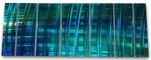 Abstract Art Metal Wall Murals Set