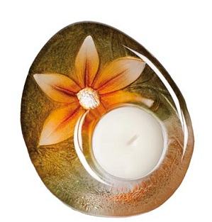 Flora Orange Flower - Mats Jonasson Tealight Candle holder 69011