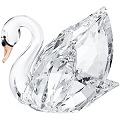 Swarovski Crystal Swan, medium -colored beak
