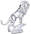 Swarovski Lion - Silver Crystal-Retired