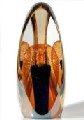 Black, Iridescent Gold Veiled Sculpture, with Amber Exterior