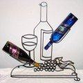 Functional Wine and Glass Rack