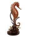 Large Imperial Bronze Sea Horse