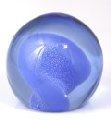 Round Blue Foam, Blue Veil Paperweight