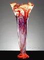 Lavender Sunrise Series - Fluted Vase