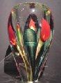Calla Lily Vase, Red