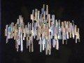 Corrugated Chrome Wall Sculpture