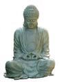 Sitting Buddah Garden Sculpture