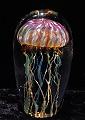 Gold Ruby Jellyfish Sculpture by Richard Satava