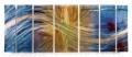 Modern Art Metal Wall Panels Set