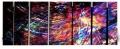 Abstract Art  Metal Wall Panels Set