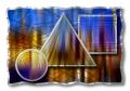 Radiant Fundamentals Abstract Art Metal Wall Hanging