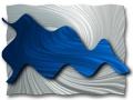 Hydrodynamic Abstract Art Metal Wall Design