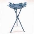 Love Birds & Branch Birdbath