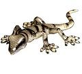 Barry Stein Bronze Lizard Sculptures - In various colors