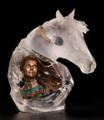 Running Wild, American Indian Sculpture by Christopher Pardell