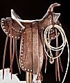 Center Fire - Saddle by Willy Whitten