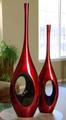 "Hole Vases" -Free Form Wood Sculpture Set