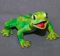 Lemon Line Jason Bronze Frog Sculpture by Barry Stein