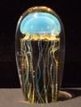 Satava Blue Moon Glass Jellyfish Sculpture