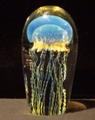 Satava Blue Moon Glass Jellyfish Sculpture -small size