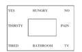 Basic Needs Eye Gaze System (words)
