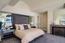 Luxurious bedroom with high arched ceiling (Image 13)