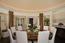 Fine dining room with marble firepleace (Image 9)