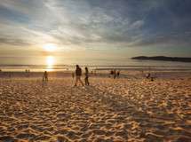 Carmel Beach Sunset Walk