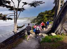 Carmel's Jeff Galloway Retreat on Scenic Bluff Path