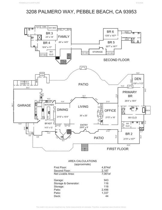 3208 Palmero Way, Pebble Beach