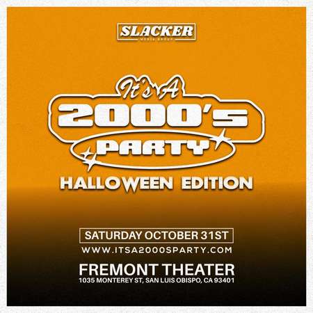 Image of It's A 2000's (Halloween) Party: San Luis Obispo