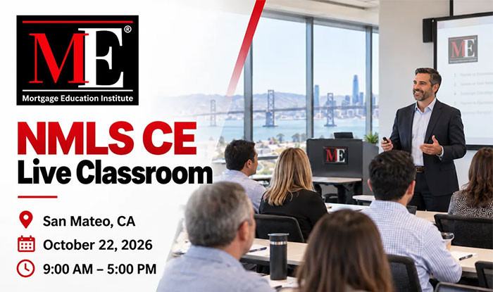 CAMP-Sponsored Live NMLS CE Class | Thursday, October 22 | 9 AM – 5 PM | SAMCAR