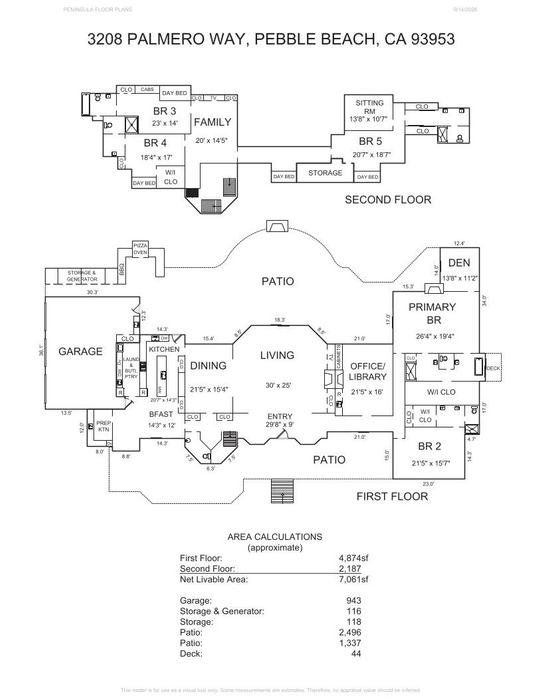 3208 Palmero Way, Pebble Beach