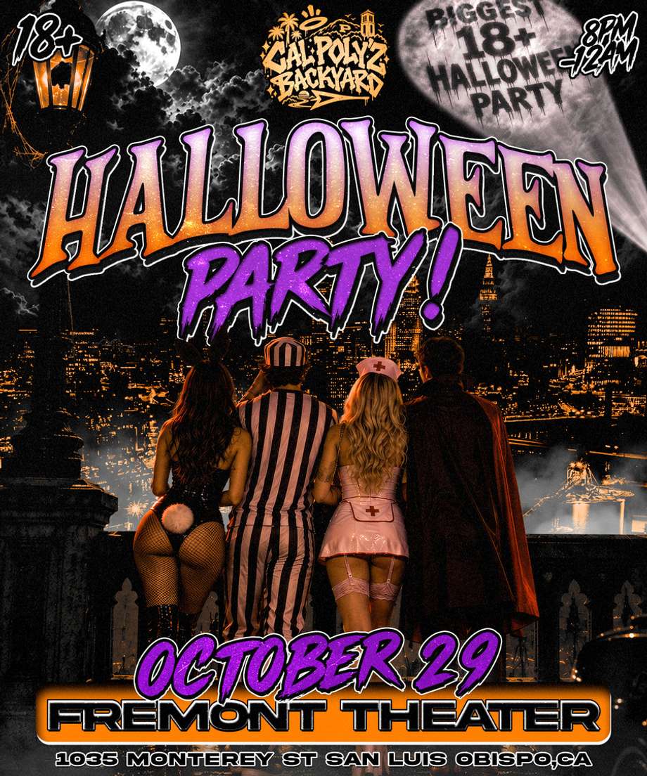 Cal Poly'z Biggest 18+ Halloween Party
