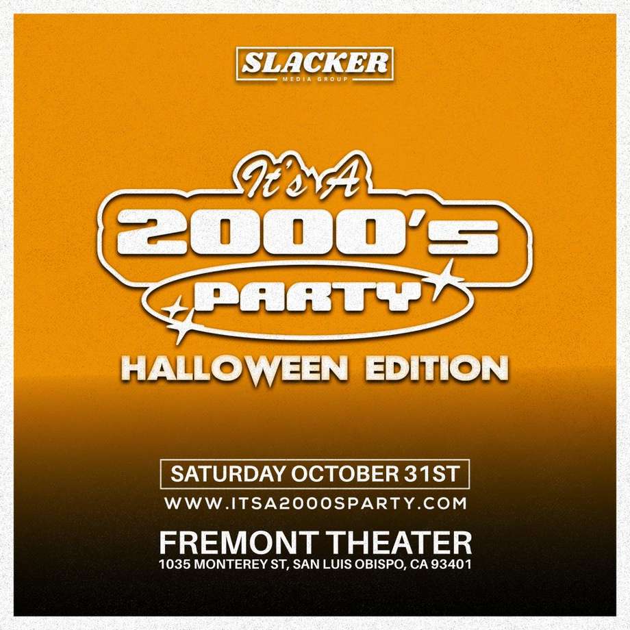 It's A 2000's (Halloween) Party: San Luis Obispo