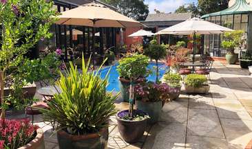 Image about Outdoor Fountain Patio
