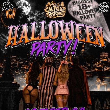 Cal Poly'z Biggest 18+ Halloween Party