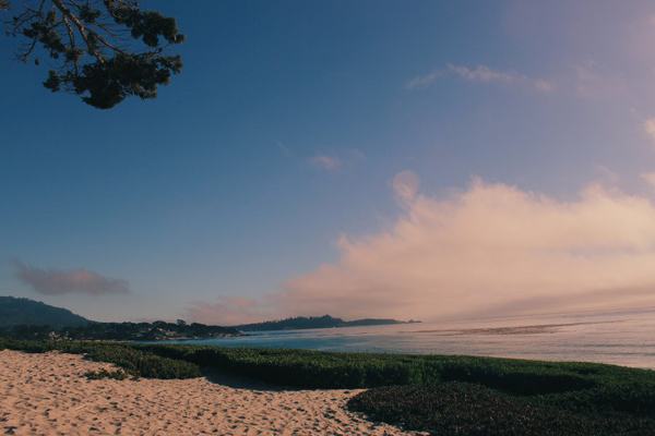 Stroll on Carmel Beach