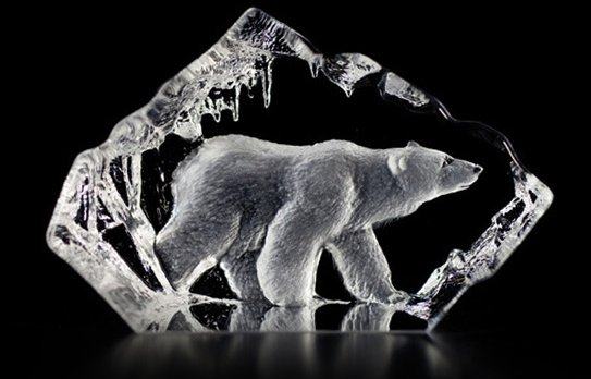 Mats Jonasson® Bears Crystal Sculptures - Crystal-Fox Gallery