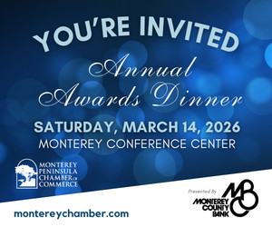 You're Invited - Annual Awards Dinner - Saturday, March 14, 2026 - Monterey Conference Center