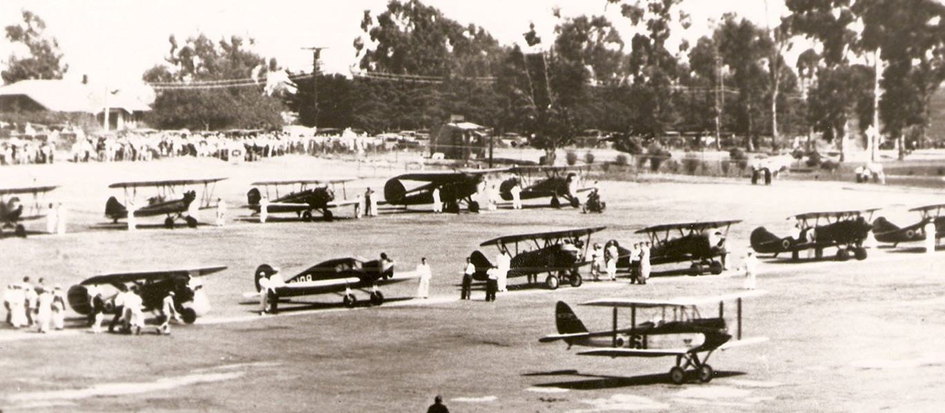 Women's air racing started in 1929