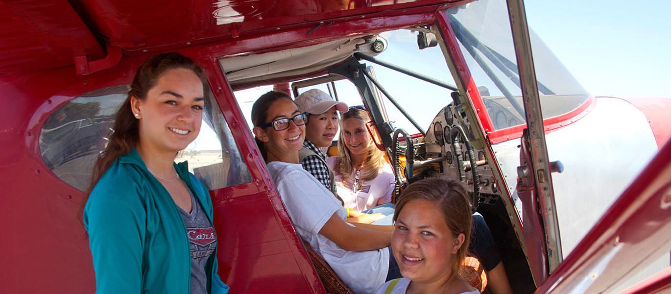 Educating current and future women pilots